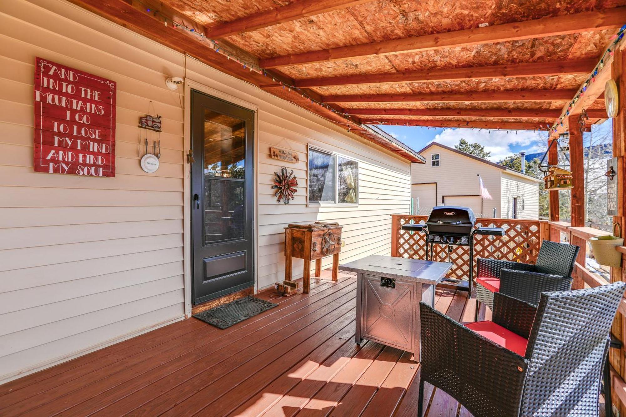 Colorado Vacation Rental With Deck And Mtn Views Cripple Creek Eksteriør bilde